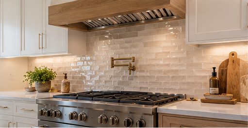 Kitchen Backsplash in Oakville